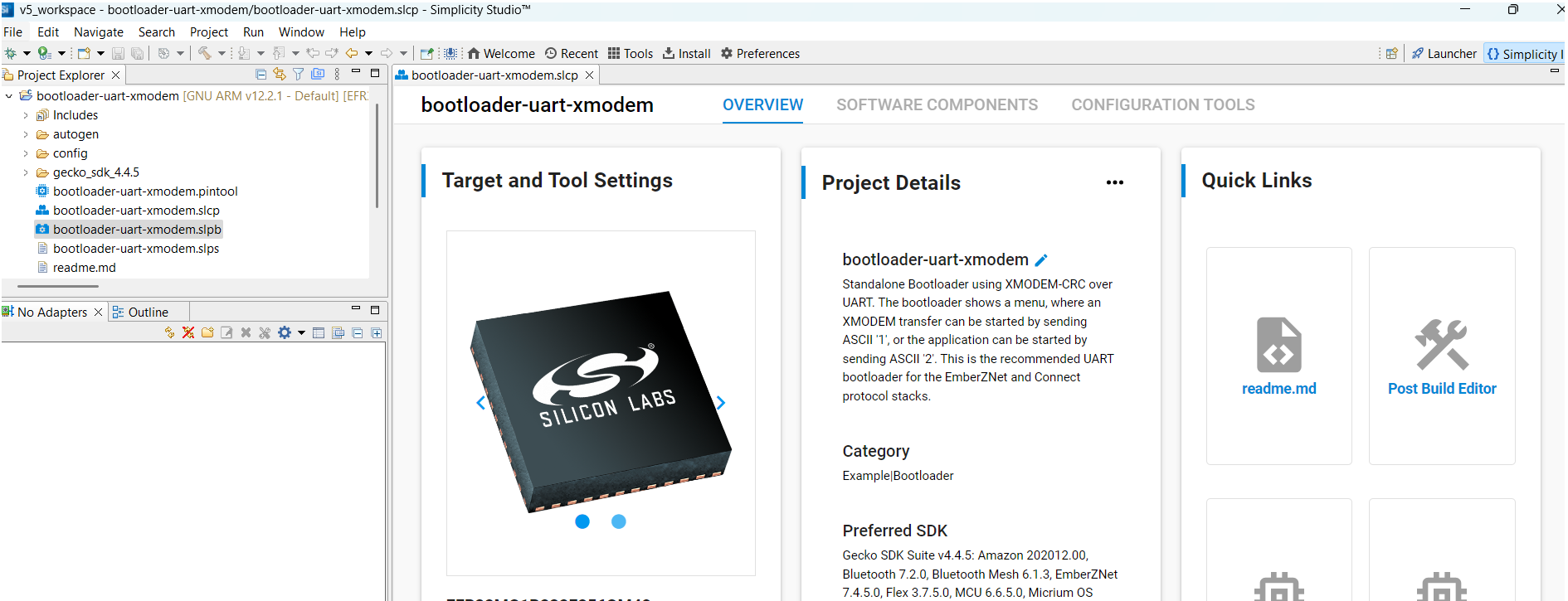 Bootloader-UART-Xmodem